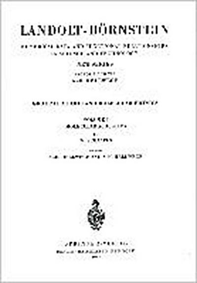 Molecular Acoustics / Molekularakustik. Vol.5