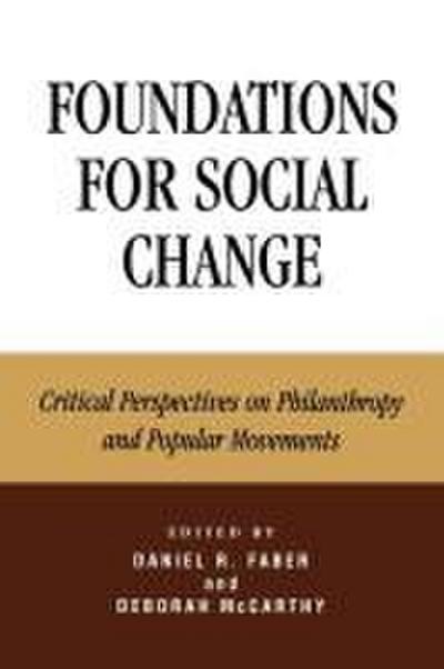 Foundations for Social Change