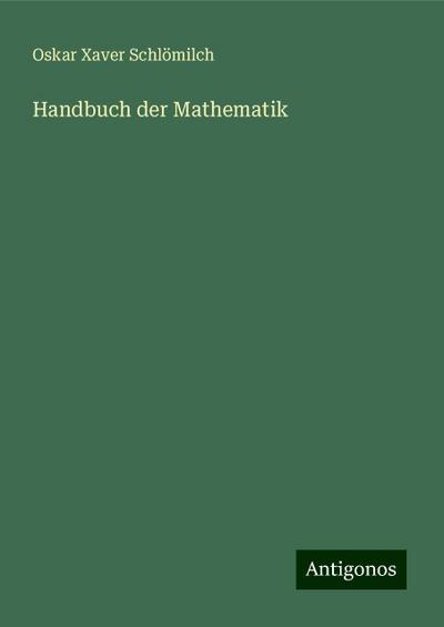 Handbuch der Mathematik