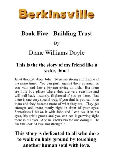 Book Five: Building Trust