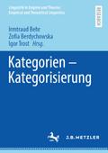 Kategorien - Kategorisierung