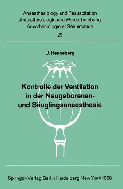 Kontrolle der Ventilation in der Neugeborenen- und Säuglingsanaesthesie