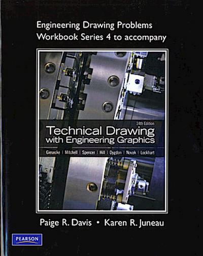 Engineering Drawing Problems Workbook (Series 4) for Technical Drawing with Engineering Graphics