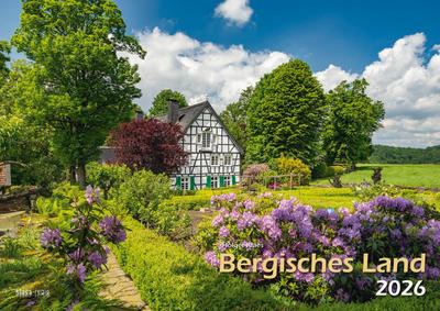 Bergisches Land 2026 Bildkalender A3 quer, spiralgebunden