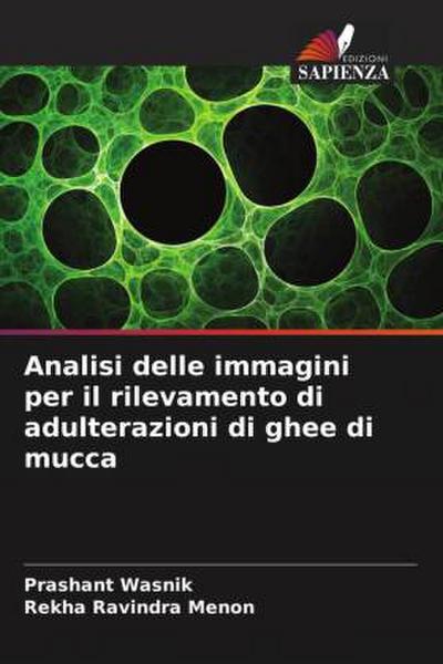Analisi delle immagini per il rilevamento di adulterazioni di ghee di mucca