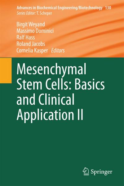 Mesenchymal Stem Cells - Basics and Clinical Application II
