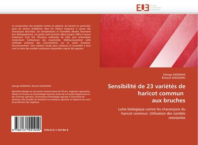 Sensibilité de 23 variétés de haricot commun   aux bruches