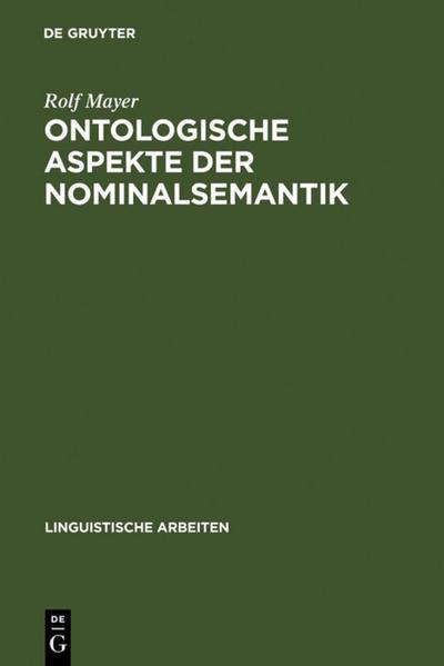 Ontologische Aspekte der Nominalsemantik