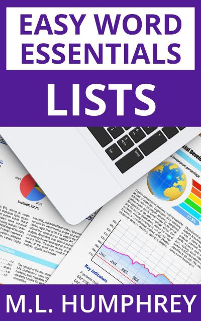 Lists (Easy Word Essentials, #3)