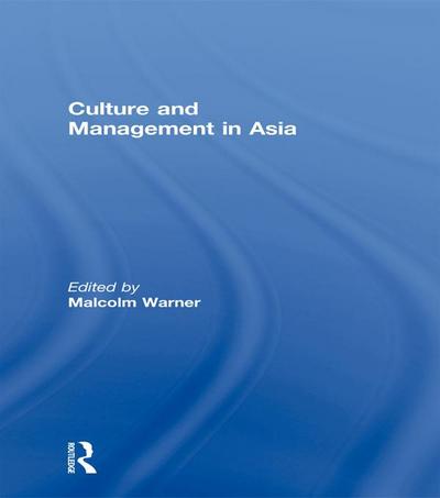 Culture and Management in Asia