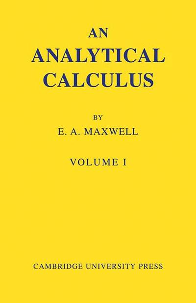 An Analytical Calculus