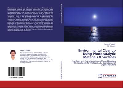 Environmental Cleanup Using Photocatalytic Materials & Surfaces