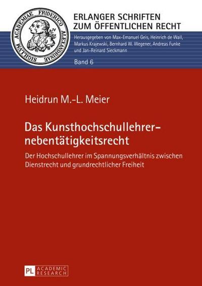 Das Kunsthochschullehrernebentätigkeitsrecht