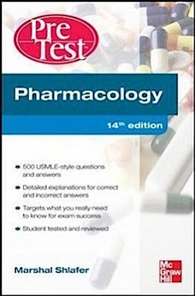 Pharmacology PreTest Self-Assessment and Review 14/E