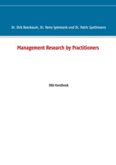 Management Research by Practitioners