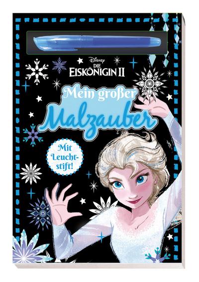 Disney Die Eiskönigin 2: Mein großer Malzauber: Block mit Leuchtstift