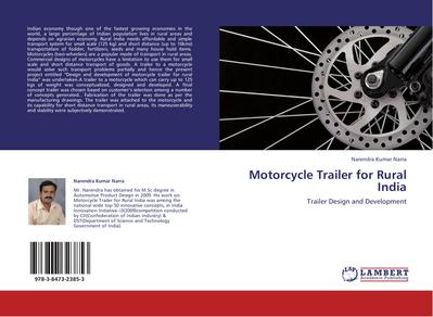Motorcycle Trailer for Rural India