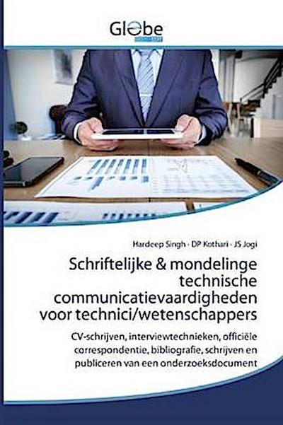 Schriftelijke & mondelinge technische communicatievaardigheden voor technici/wetenschappers