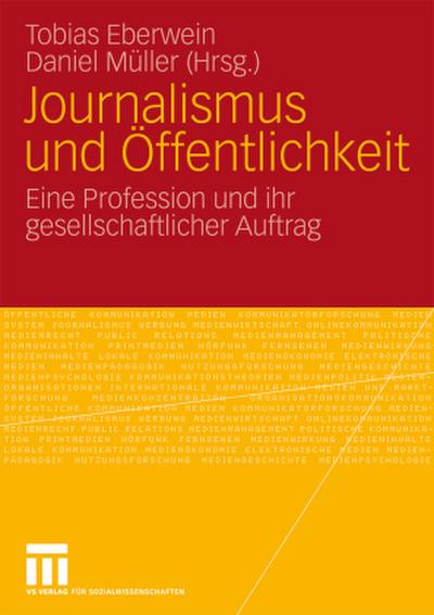 Journalismus und Öffentlichkeit