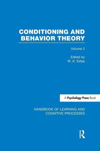 Handbook of Learning and Cognitive Processes (Volume 2)