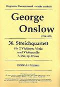 Quartett A-Dur Nr.36 op.69für 2 Violinen, Viola und Violoncello
