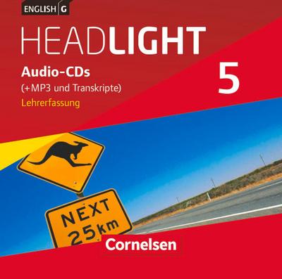English G Headlight Band 5: 9. Schuljahr - Allgemeine Ausgabe - CDs (Vollfassung)