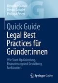 Quick Guide Legal Best Practices für Gründer:innen