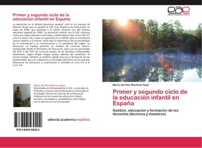 Primer y segundo ciclo de la educación infantil en España
