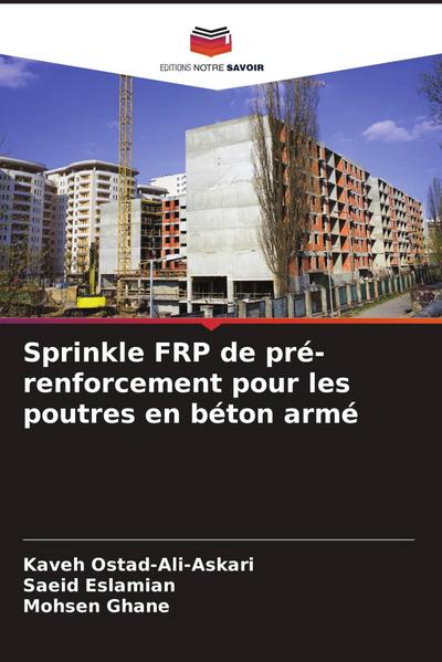 Sprinkle FRP de pré-renforcement pour les poutres en béton armé