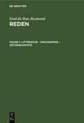 Litteratur – Philosophie – Zeitgeschichte