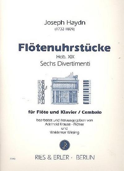 Flötenuhrstücke Hob.XIXfür Flöte und Klavier (Cembalo)