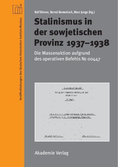 Stalinismus in der sowjetischen Provinz