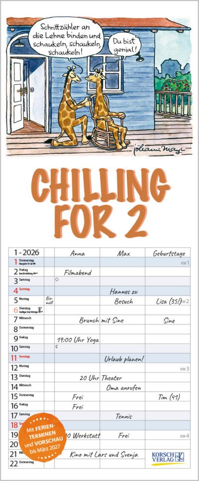Chilling for 2 2026