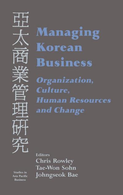 Managing Korean Business