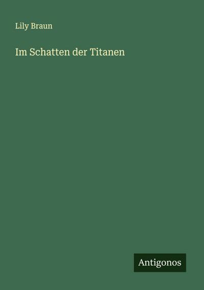 Im Schatten der Titanen