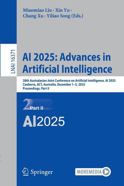 AI 2025: Advances in Artificial Intelligence