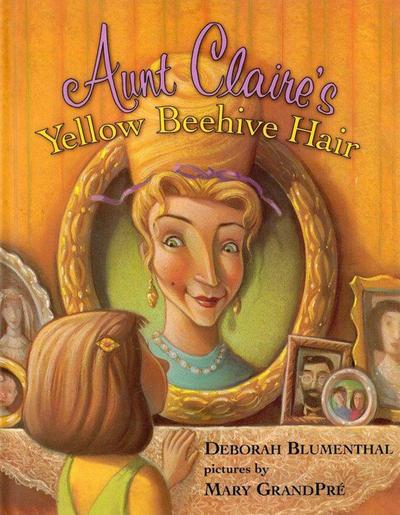 Aunt Claire’s Yellow Beehive Hair