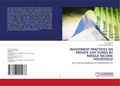 INVESTMENT PRACTICES ON PRIVATE CHIT FUNDS BY MIDDLE INCOME HOUSEHOLD