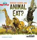 What Does an Animal Eat?