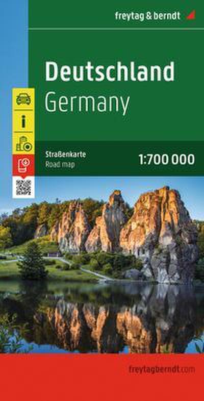 Deutschland, Autokarte 1:700.000