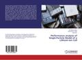 Performance analysis of Single-Particle Model of a Lithium-Ion Cell