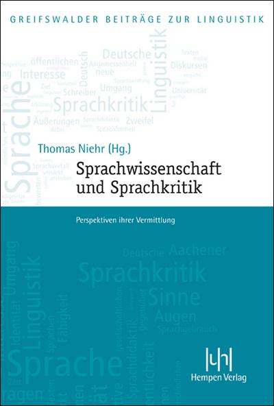 Sprachwissenschaft und Sprachkritik