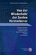 Von der Wiederkehr der Seelen Verstorbener