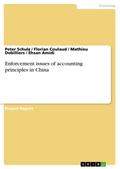 Enforcement issues of accounting principles in Chi