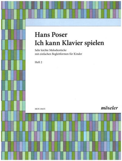 Ich kann Klavier spielen Band 2für Klavier