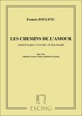 Les chemins de l’amour pour voix,clarinette, basson, violon, contrebasse