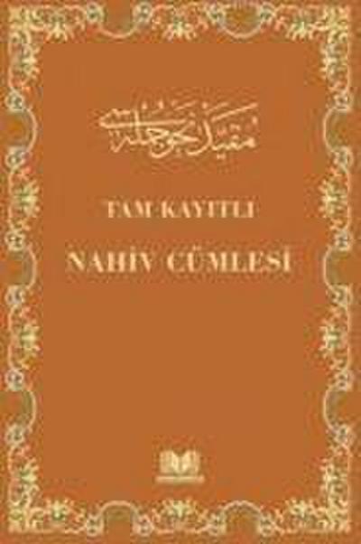 Tam Kayitli Nahiv Cümlesi