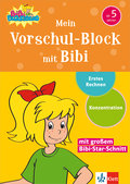 Mein Vorschul-Block mit Bibi: Erstes Rechnen, Konzentration ab 5 Jahren mit großem Bibi-Star-Schnitt