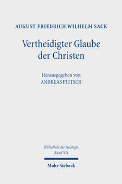 Vertheidigter Glaube der Christen