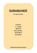 Sarabande from Suite in D minor by G. F. Haendel